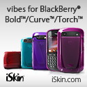 vibes for BlackBerry Bold, Curve and Torch 