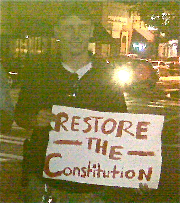 Dinner and a Tea Party rally