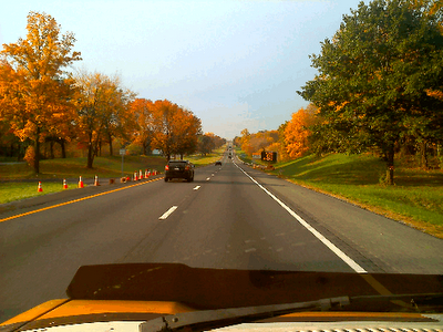 On the Road with Honey:  Fall colors