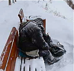 An icy night with Big Al