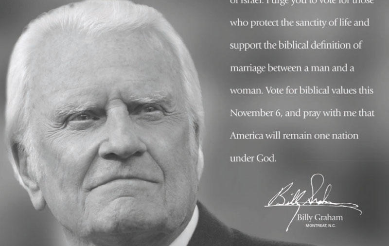 Evangelicals Stunned: Billy Graham Endorses Obama