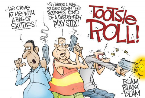 Now it's Zimmerman who is defenseless