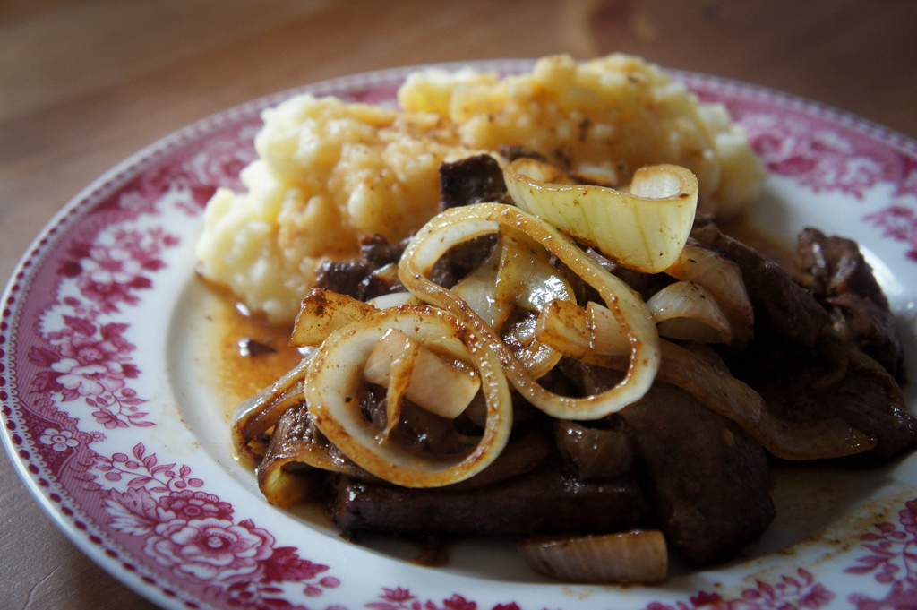 Fried Calf’s Liver and Onions