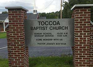Six Churches, Six Miles, Six Weeks # 1: Toccoa Baptist Church